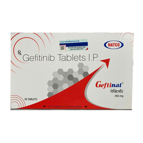 吉非替尼 易瑞沙 IRESSA Gefitinib 印度Natco Geftinat