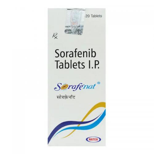 多吉美 甲苯磺酸索拉非尼 120粒 natco Sorafenib Sorafenat