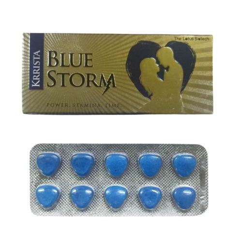 巅峰蓝色风暴双效片 万艾可200+60 KRRISTA BLUE STORM The Lotus Biotech 莲花生物