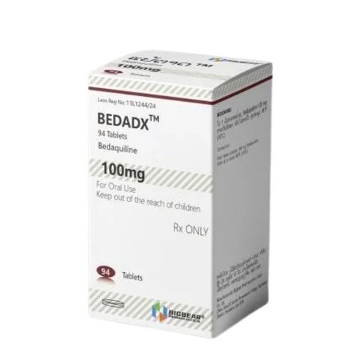 富马酸贝达喹啉片100mg*94片/盒 BEDADX Bedaquiline