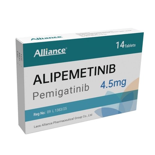 佩米替尼片4.5mg*14片/盒 ALIPEMETINIB Pemigatinib Tablets