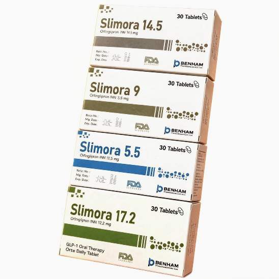 纤慕拉奥格列龙片(奥格列隆)5.5/9/14.5/17.2mg*30片 Slimora Orforglipron Tablets